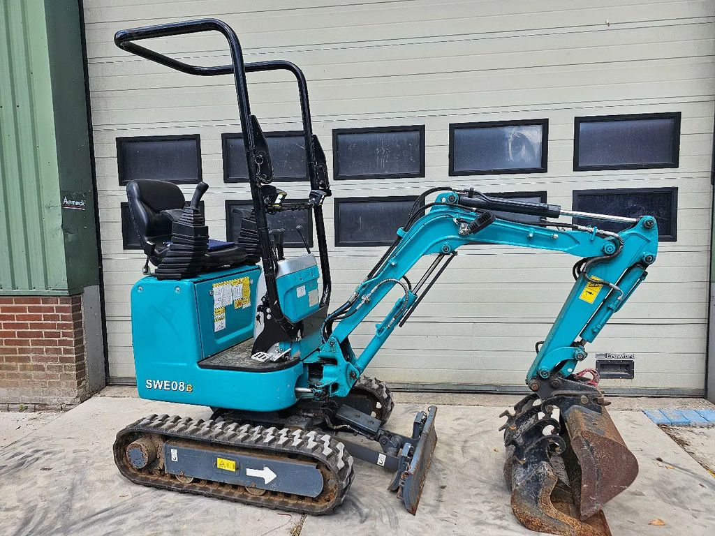 Sunward Swe08 2018 270 uur minigraver graafmachine