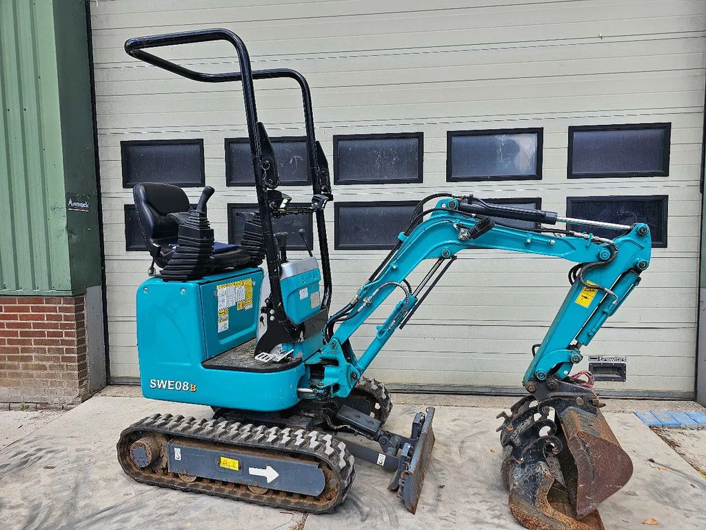 Sunward Swe08 2018 270 uur minigraver graafmachine