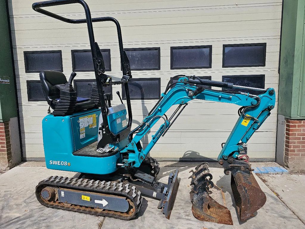 Sunward Swe08 2018 270 uur minigraver graafmachine