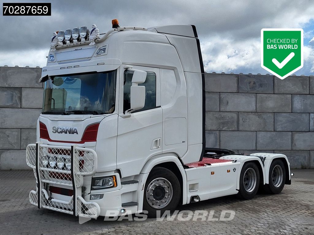 Scania R R590 6X4 Full-Air Retarder Standklima Leather LED