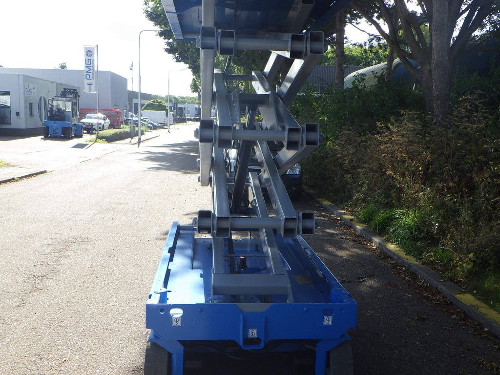 Genie GS-2646 Elektrische Scherenbühne 9,92 m 2008 mit Vlemmix-Anhänger Neu