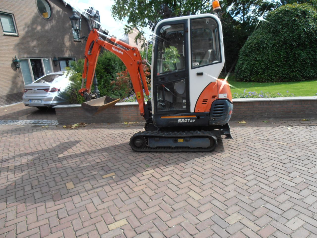 Minigraver Kubota 41-3V Bj;2011 met 1376 uren