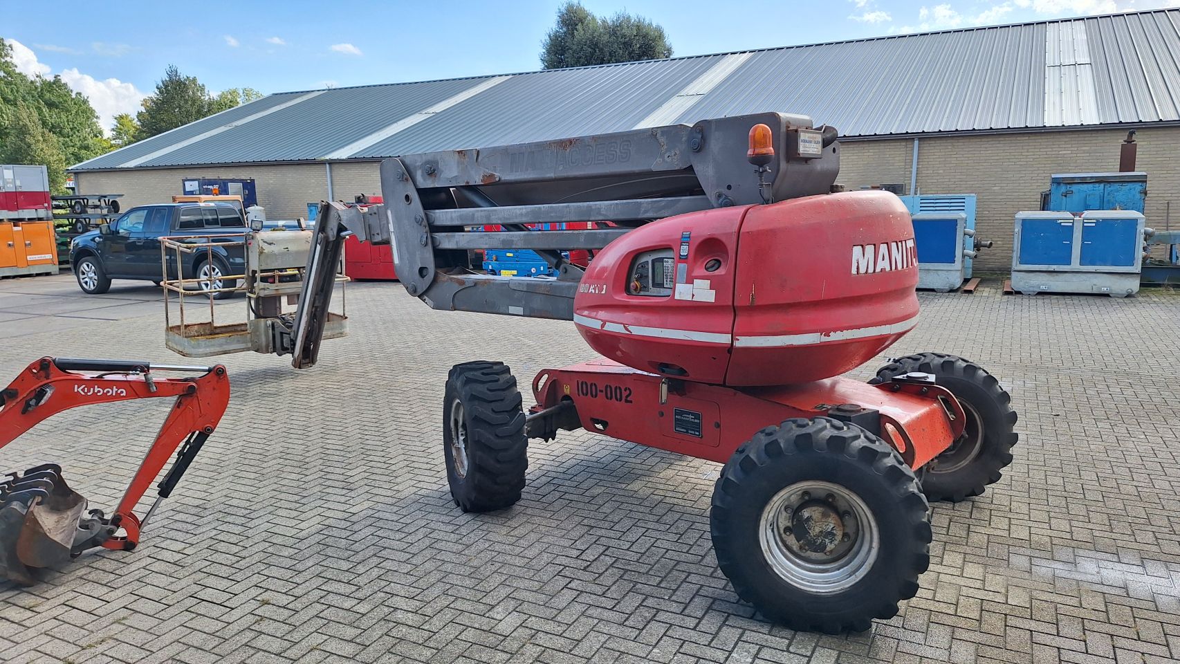 Knikarm hoogwerker Manitou 180 ATJ 4x4x4