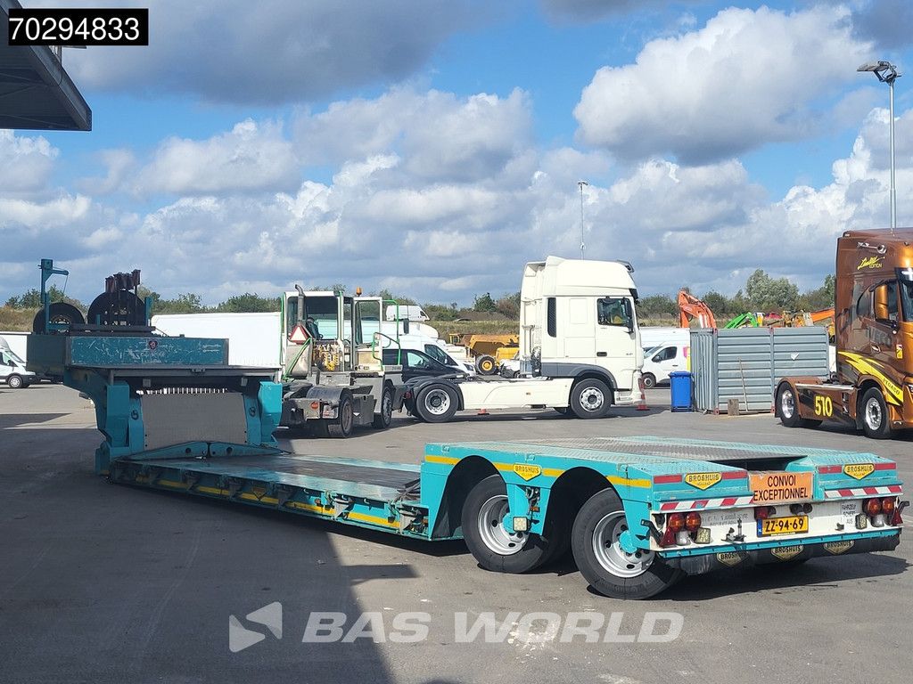 Broshuis 2ABD-38 Gooseneck Extendable600cm RAMPS