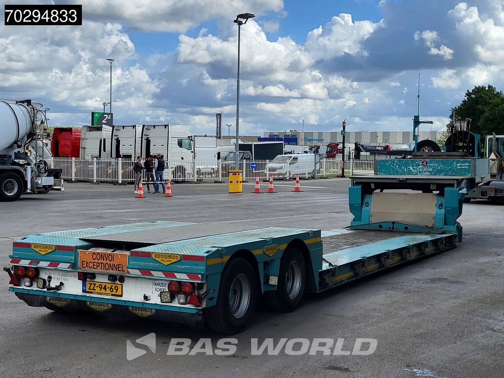 Broshuis 2ABD-38 Gooseneck Extendable600cm RAMPS