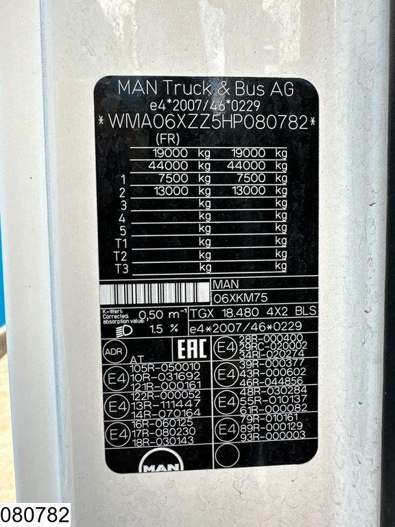 MAN TGX 18 480 EURO 6, Retarder, Airco