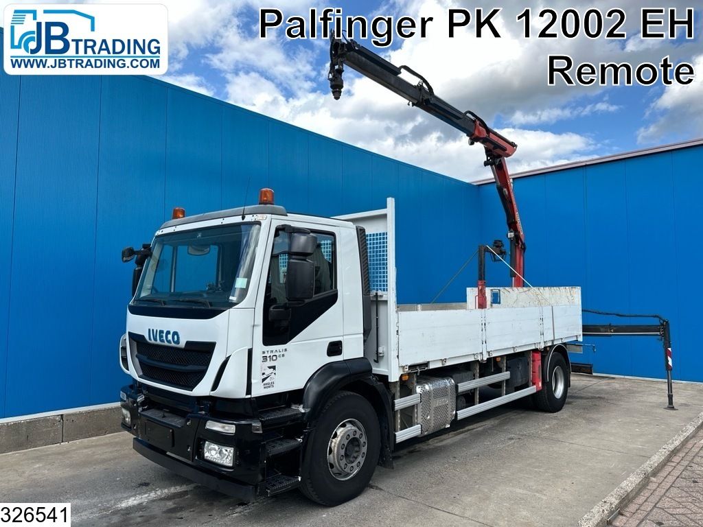 Iveco 190S31 EURO 6, Steel suspension, Palfinger