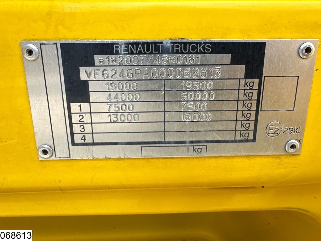 Renault Premium 460 Dxi EURO 5, Hydraulic