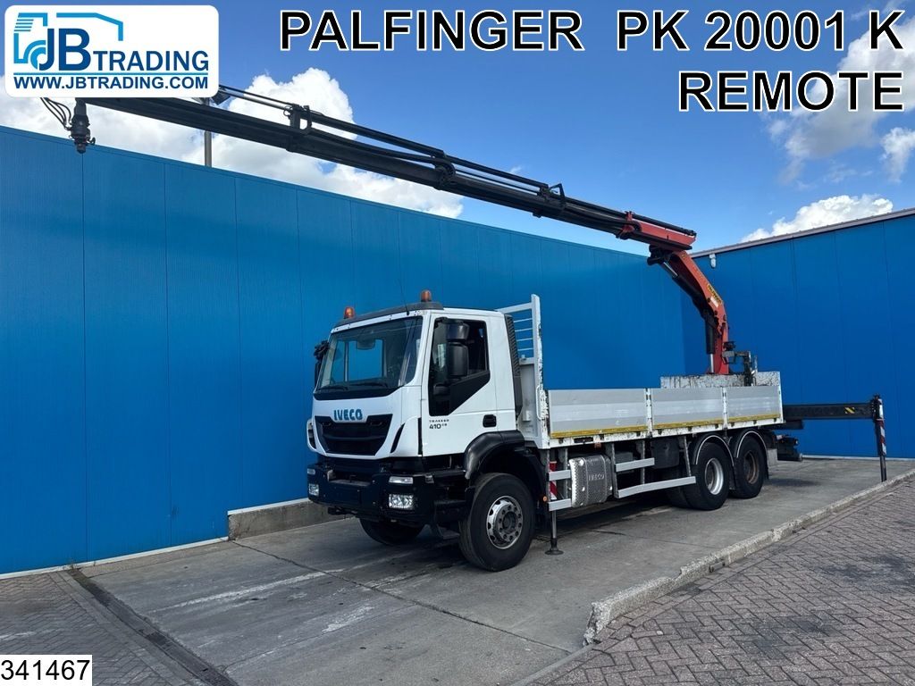 Iveco 260T41 6X4, EURO 6, Palfinger, Remote, Steel suspension
