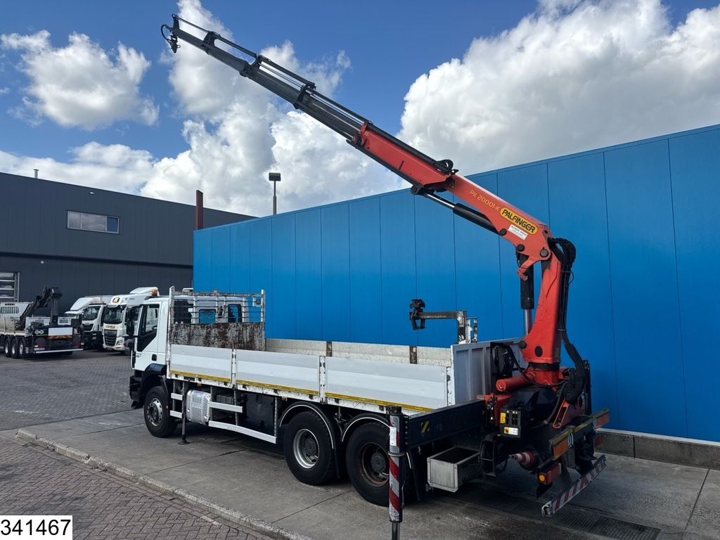 Iveco 260T41 6X4, EURO 6, Palfinger, Remote, Steel suspension