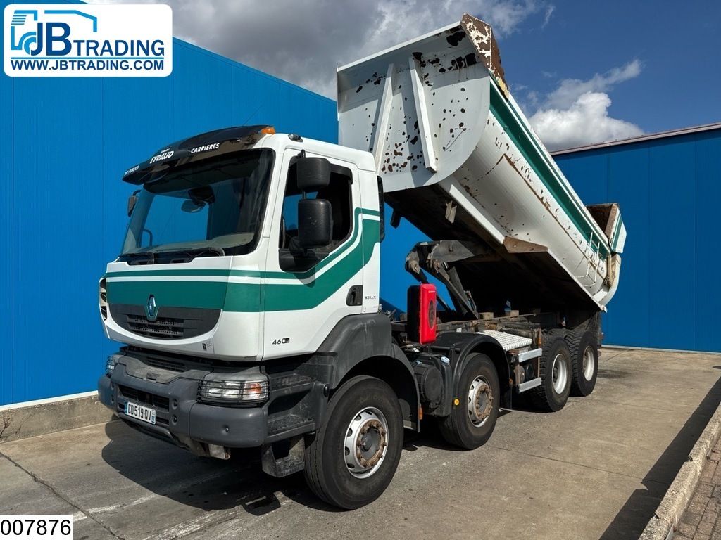 Renault Kerax 460 Dxi 8x4, EURO 5, Retarder, Steel Suspension