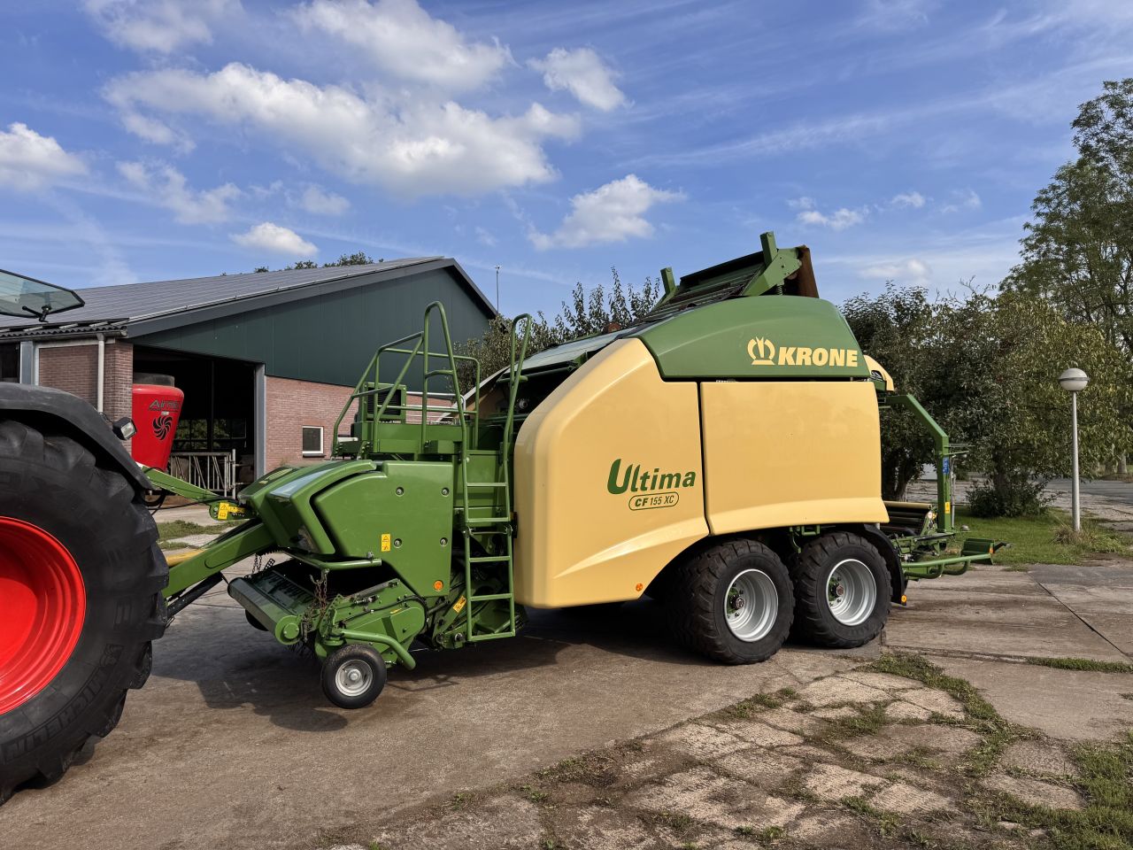 Krone Ultima CF 155 XC Nonstop rondebalenpers Comprima