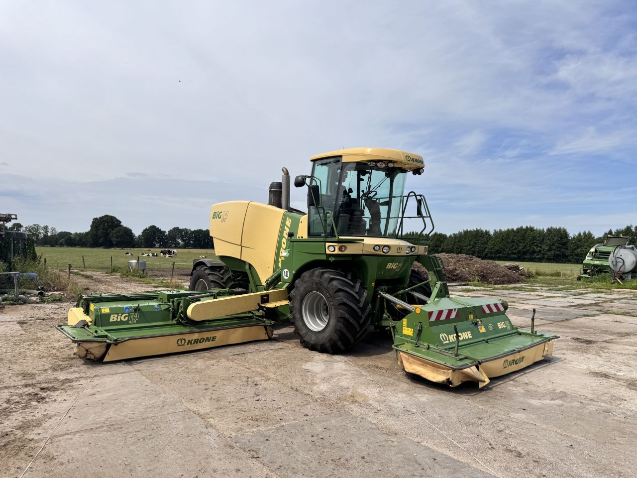Krone Big M 420 CV zelfrijdende maaier
