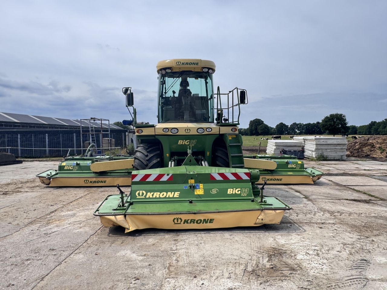 Krone Big M 420 CV zelfrijdende maaier