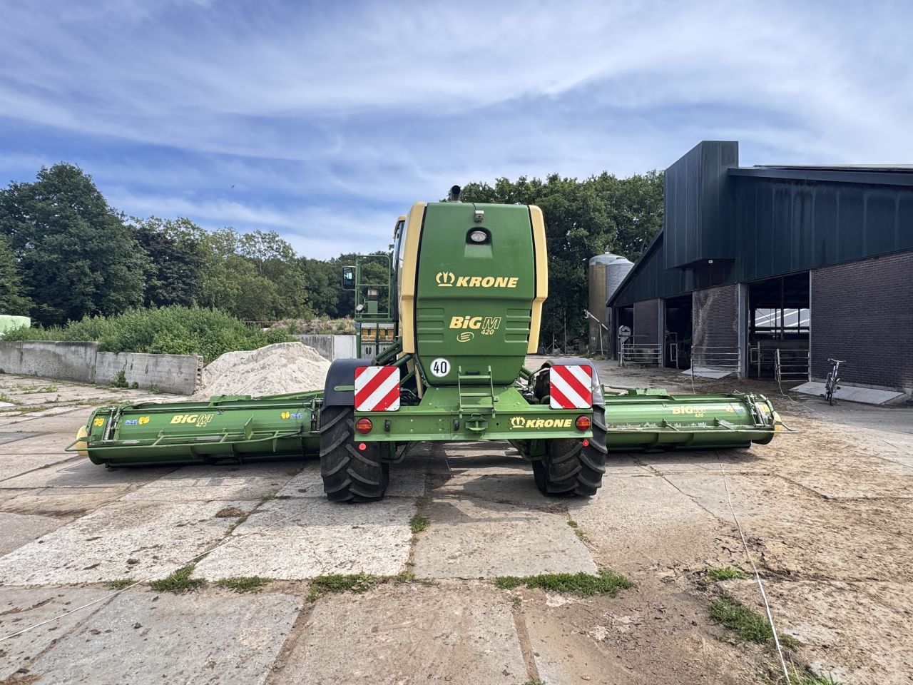 Krone Big M 420 CV zelfrijdende maaier