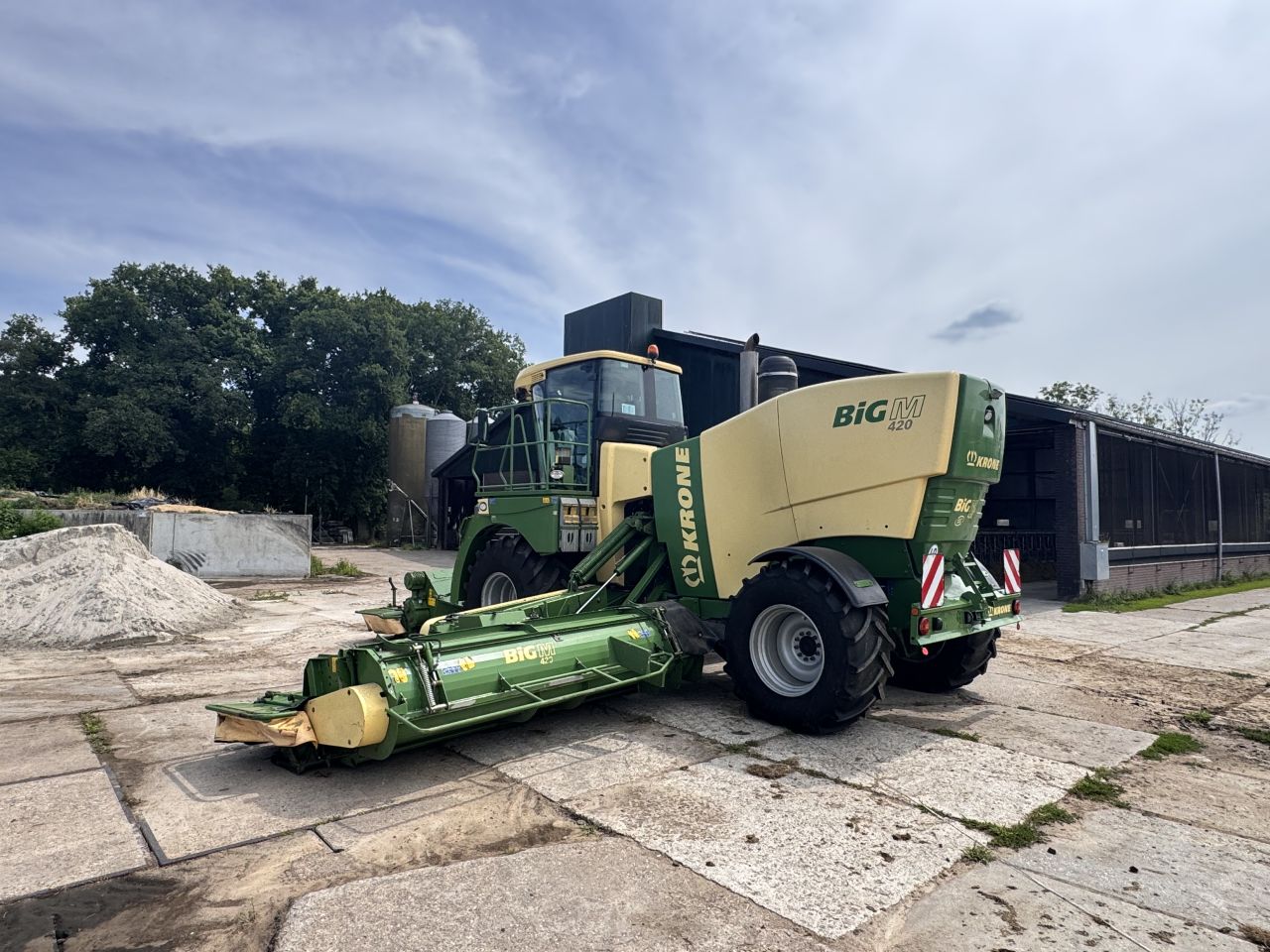 Krone Big M 420 CV zelfrijdende maaier