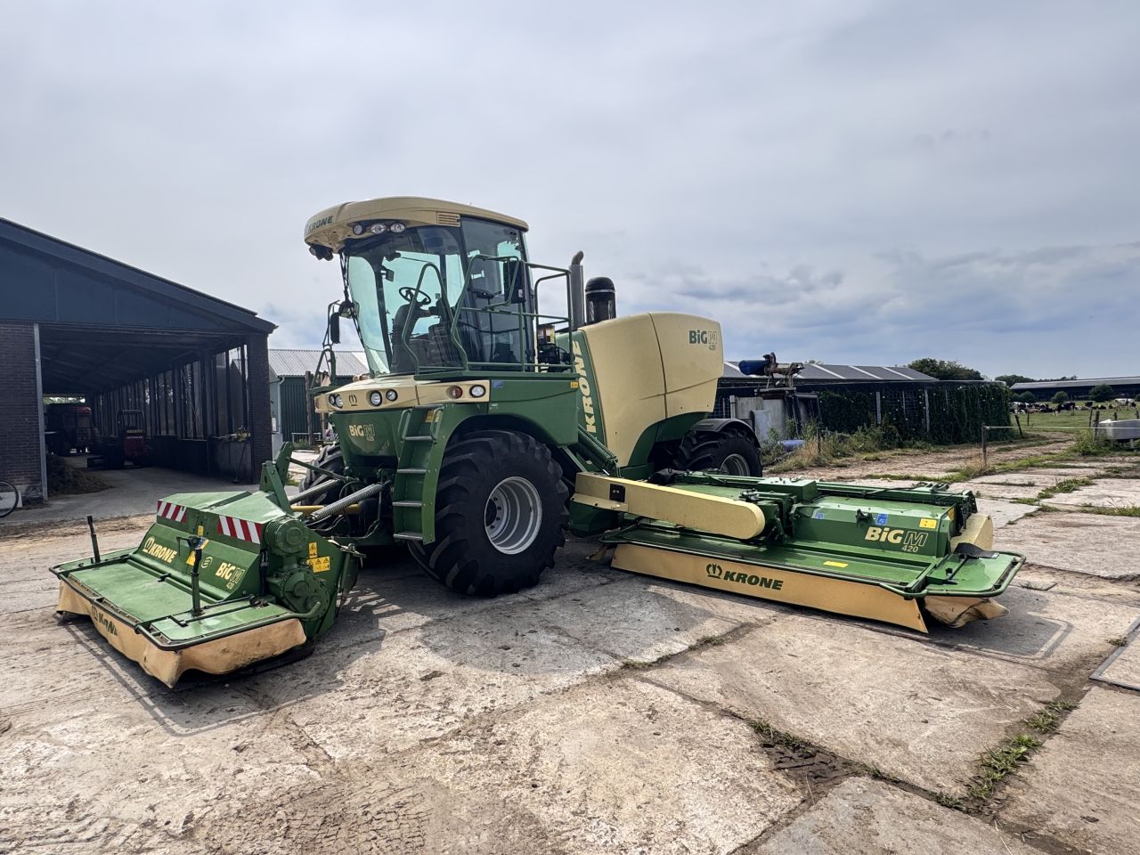 Krone Big M 420 CV zelfrijdende maaier