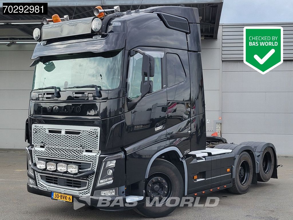Volvo FH16 750 6X2 NL-Truck APK 07-2026! Full-Air Retarder VEB+ Big-Axle 2x Tanks Liftachse Xenon Euro 6