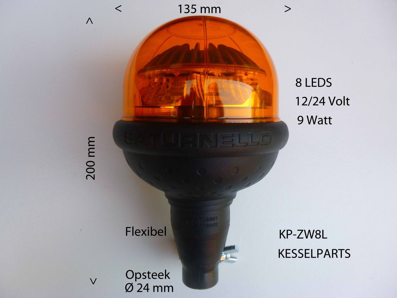 WERKLAMP DIVERSE MODELLEN 12/24V 15 TOT 48w