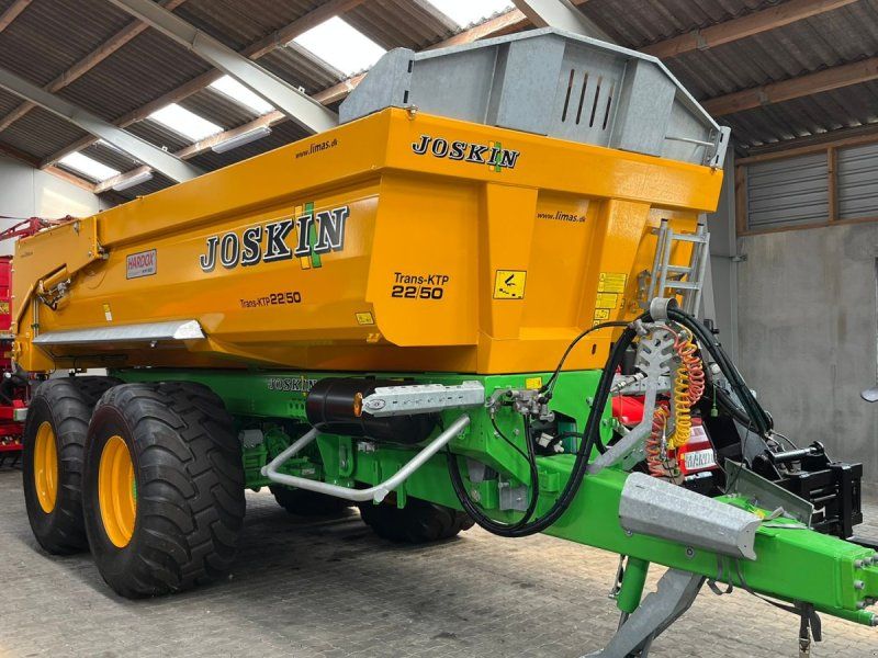 Joskin Trans KTP 22/50 PRO-MODEL med drejbar aksel og med Hardox lad.