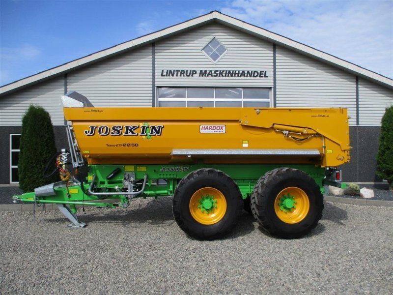 Joskin Trans KTP 22/50 PRO-MODEL med drejbar aksel og med Hardox lad.