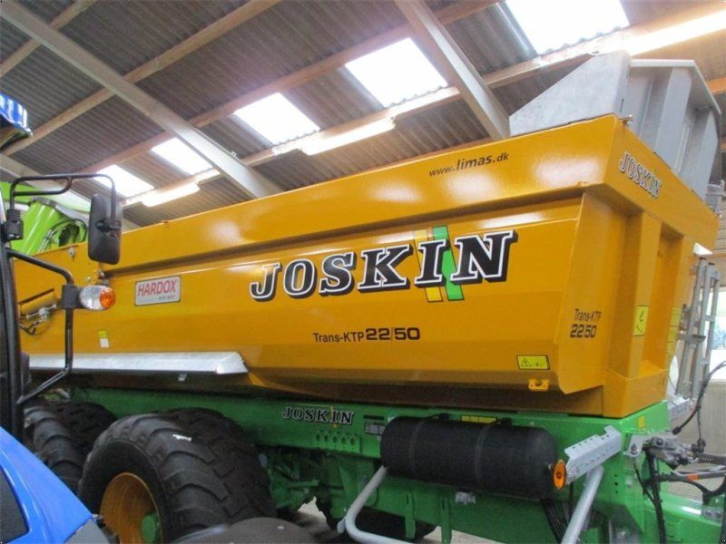 Joskin Trans KTP 22/50 PRO-MODEL med drejbar aksel og med Hardox lad.