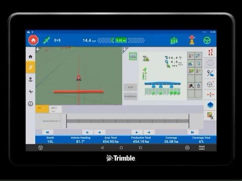 Trimble GFX 1260 / XCN1260 mit NAV 900 auf RTK