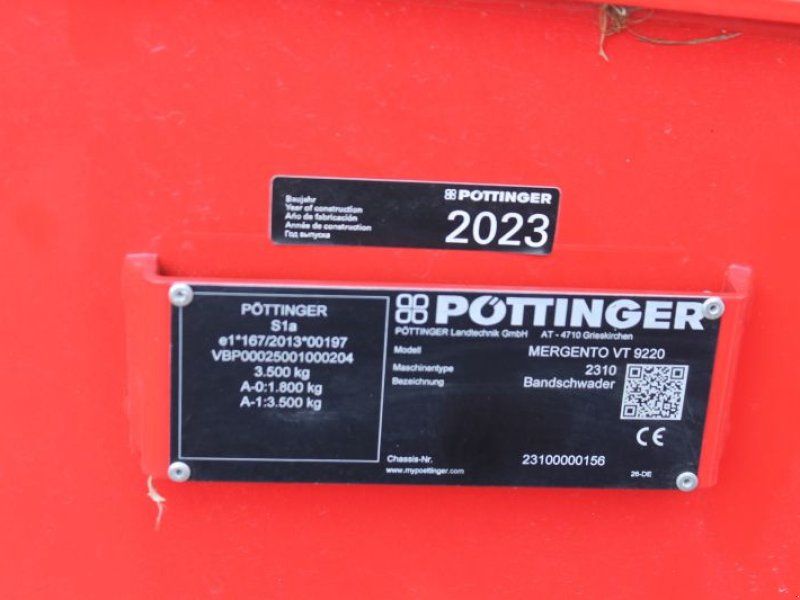 Pöttinger MERGENTO VT 9220