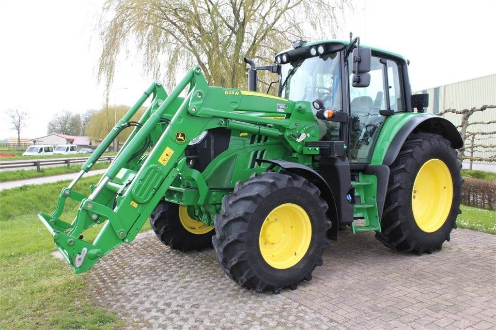 John Deere 6120M with 623R loader