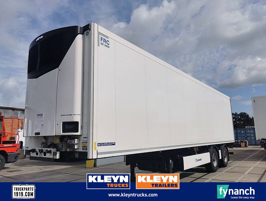 KRONE SZ 2 AXLE FRIGO steeraxle taillift