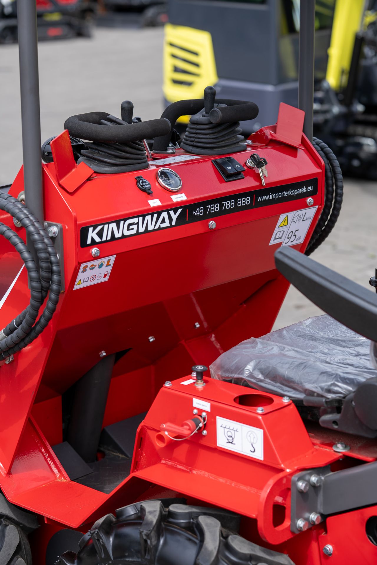 Wiellader mini-shovel Kingway H130 PRO 3 jaar garantie