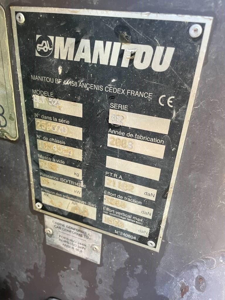 Manitou MLT 523 verreiker telescopic