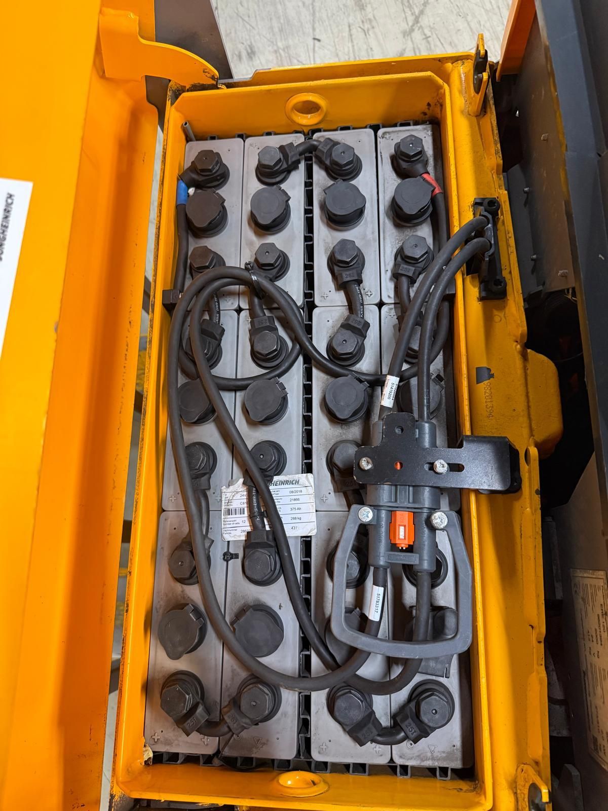 Meerijpompwagen Jungheinrich ERE 120 bj 2018 breed 650x1000 mm