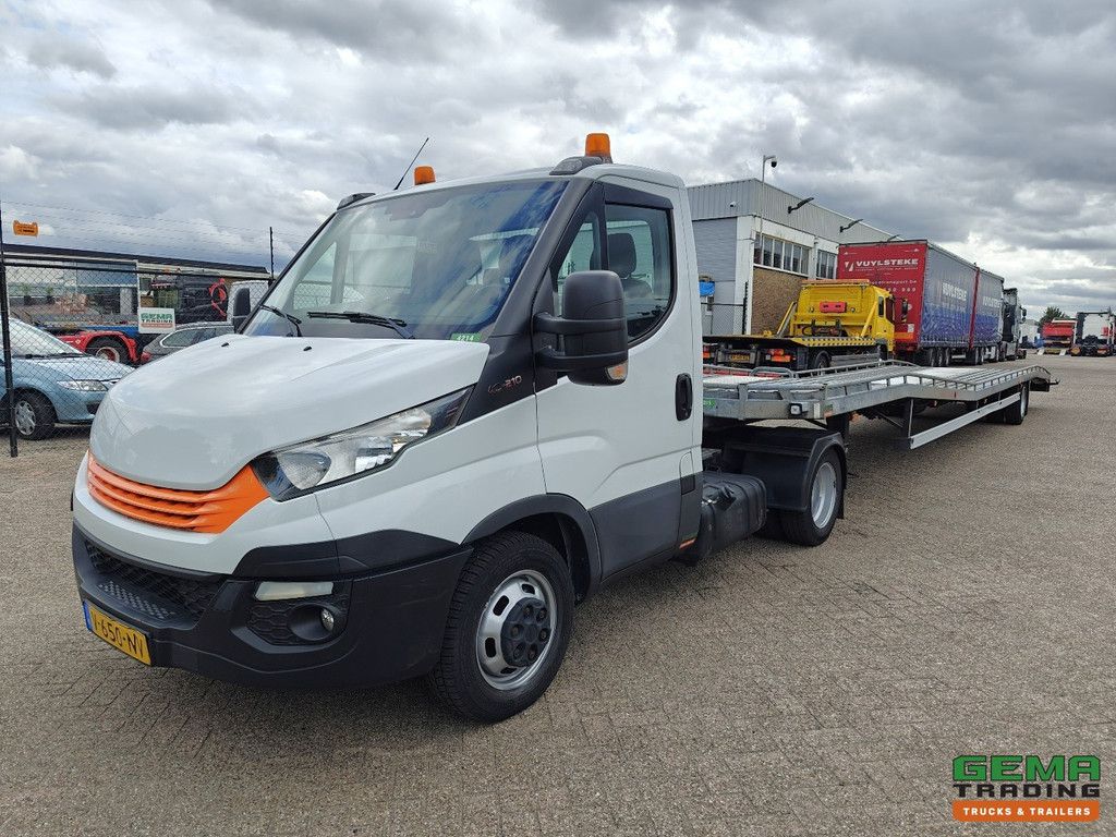 Iveco 40-210 4x2 Euro 6Y - BE-Combi + Doornwaard AutoTransporter 12,6 m - verzinktes Fahrgestell - 3,5-Tonnen-Winde