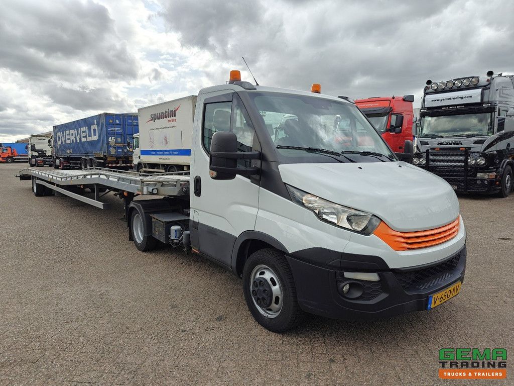 Iveco 40-210 4x2 Euro 6Y - BE-Combi + Doornwaard AutoTransporter 12,6 m - verzinktes Fahrgestell - 3,5-Tonnen-Winde