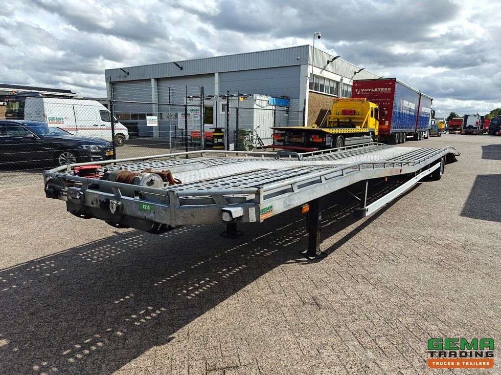 Doornwaard DZ 7000 OEZ 1-Axle BPW - Drum Brakes - AutoTransporter - Winch 3.5T - Galvanized