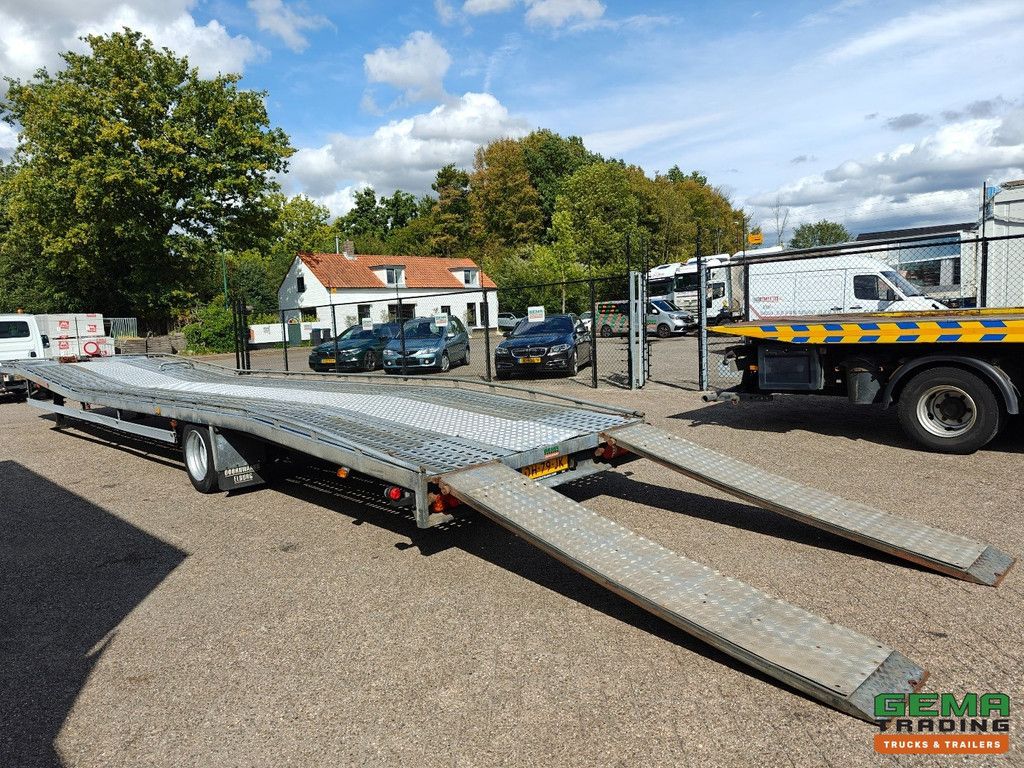 Doornwaard DZ 7000 OEZ 1-Axle BPW - Drum Brakes - AutoTransporter - Winch 3.5T - Galvanized