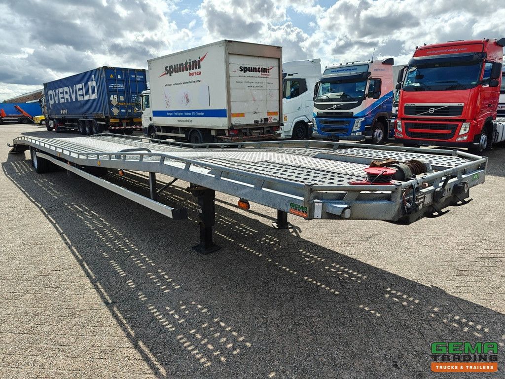 Doornwaard DZ 7000 OEZ 1-Axle BPW - Drum Brakes - AutoTransporter - Winch 3.5T - Galvanized