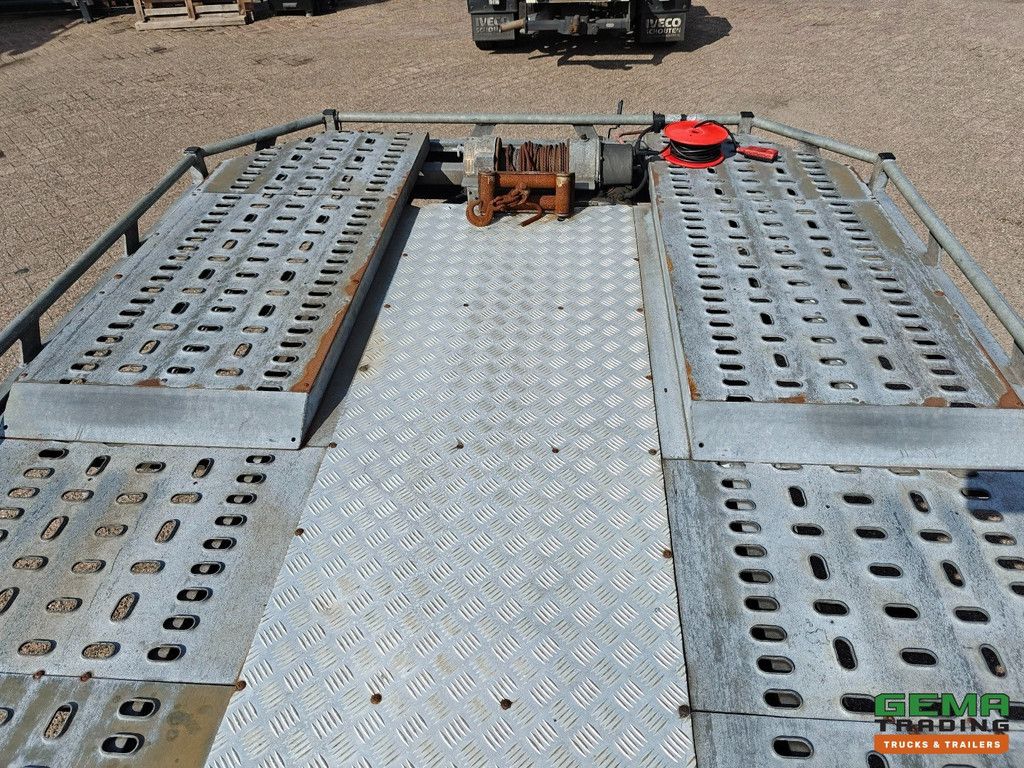 Doornwaard DZ 7000 OEZ 1-Axle BPW - Drum Brakes - AutoTransporter - Winch 3.5T - Galvanized
