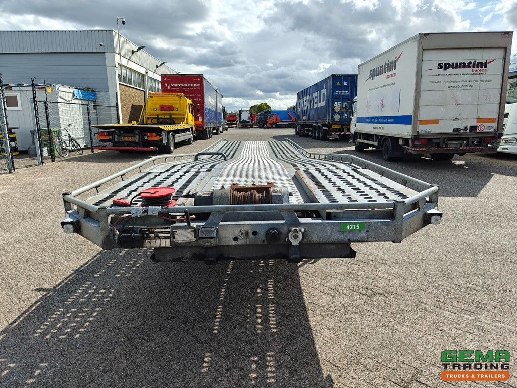 Doornwaard DZ 7000 OEZ 1-Axle BPW - Drum Brakes - AutoTransporter - Winch 3.5T - Galvanized