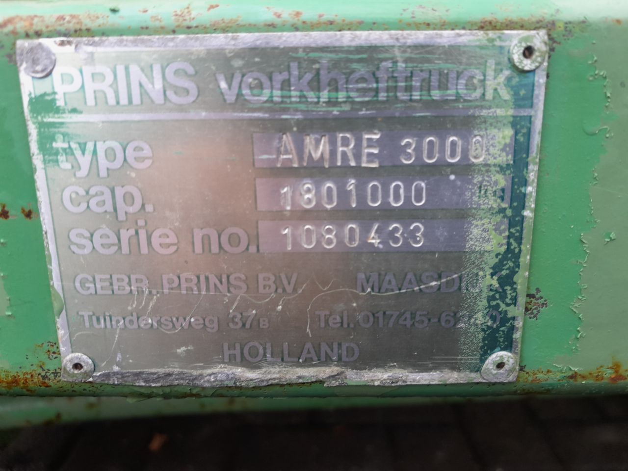 Prins Electrische Terreinheftruck