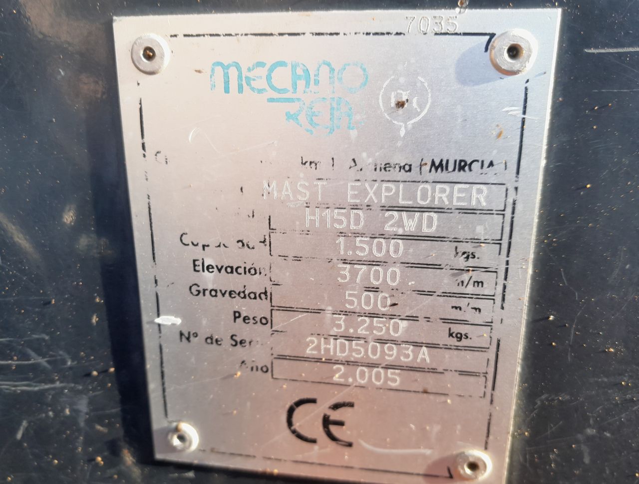Mast Explorer Terreinheftruck
