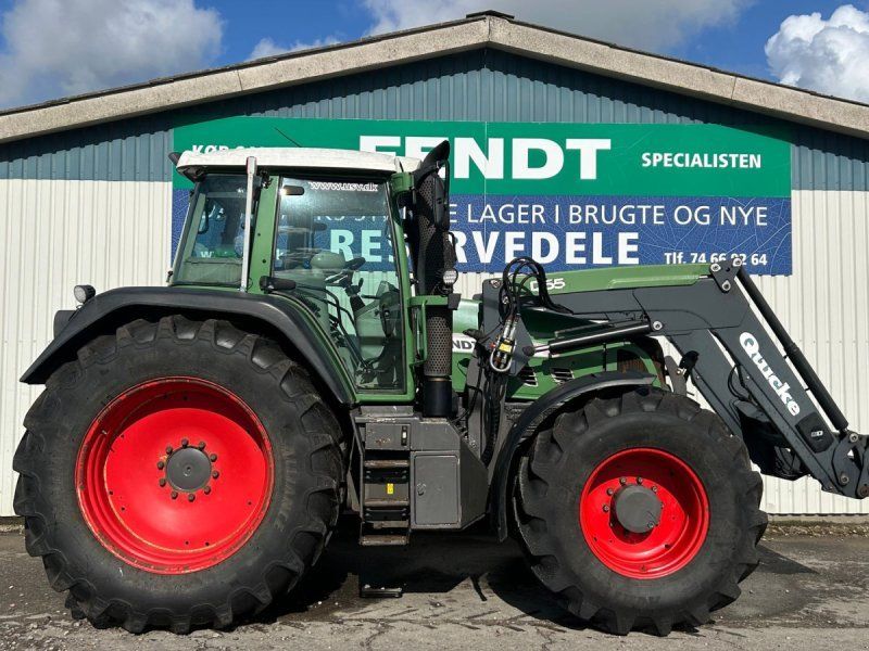 Fendt 820 Vario TMS Med Ålø Q55 Frontlæsser