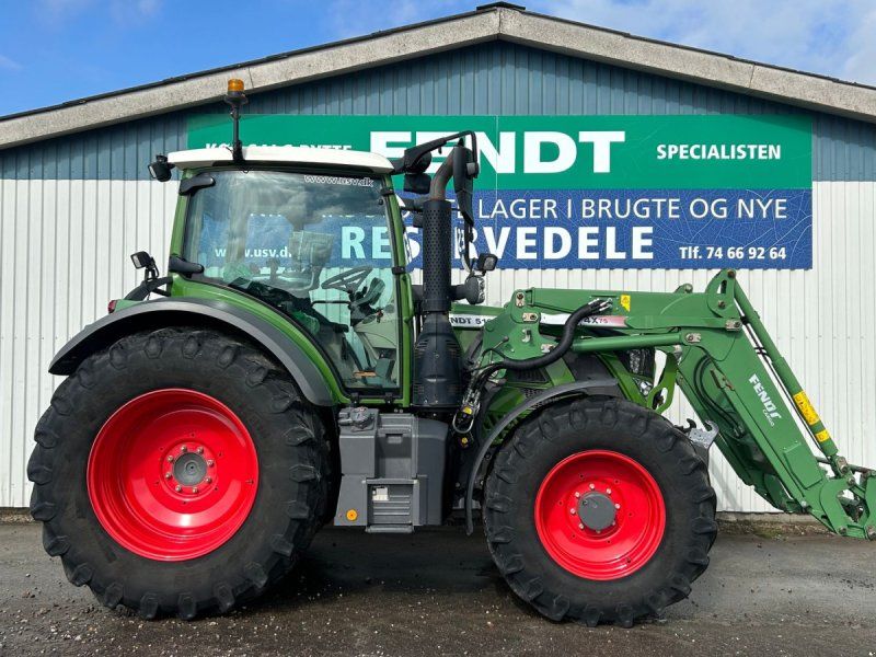 Fendt 516 Vario S4 Profi Plus Med Frontlæsser 4x75