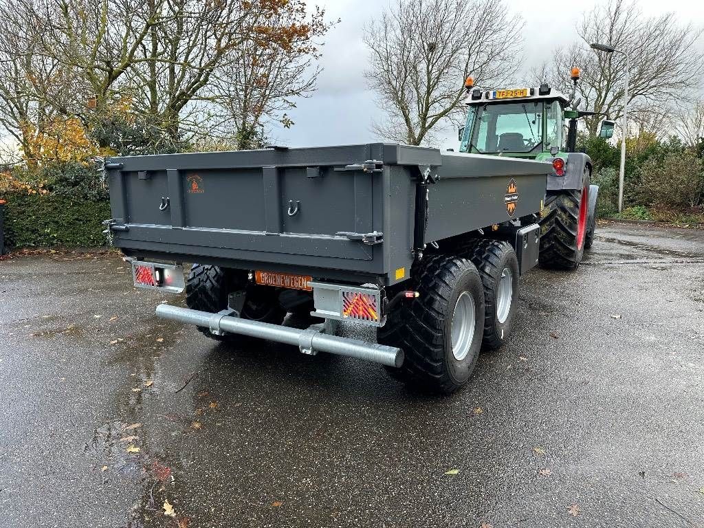 Palmse Trailer PT900EMB bakkenwagen kipper dumper mobiele kraan