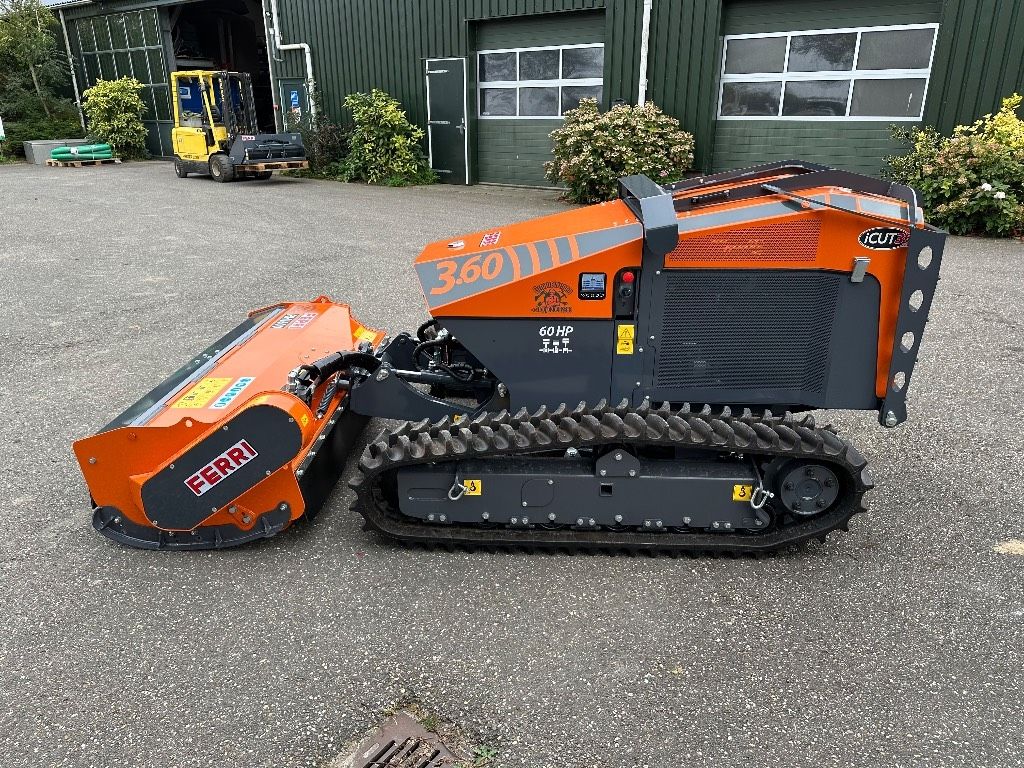 Ferri iCut 3.60 talud afstandbestuurbare klepelmaaier