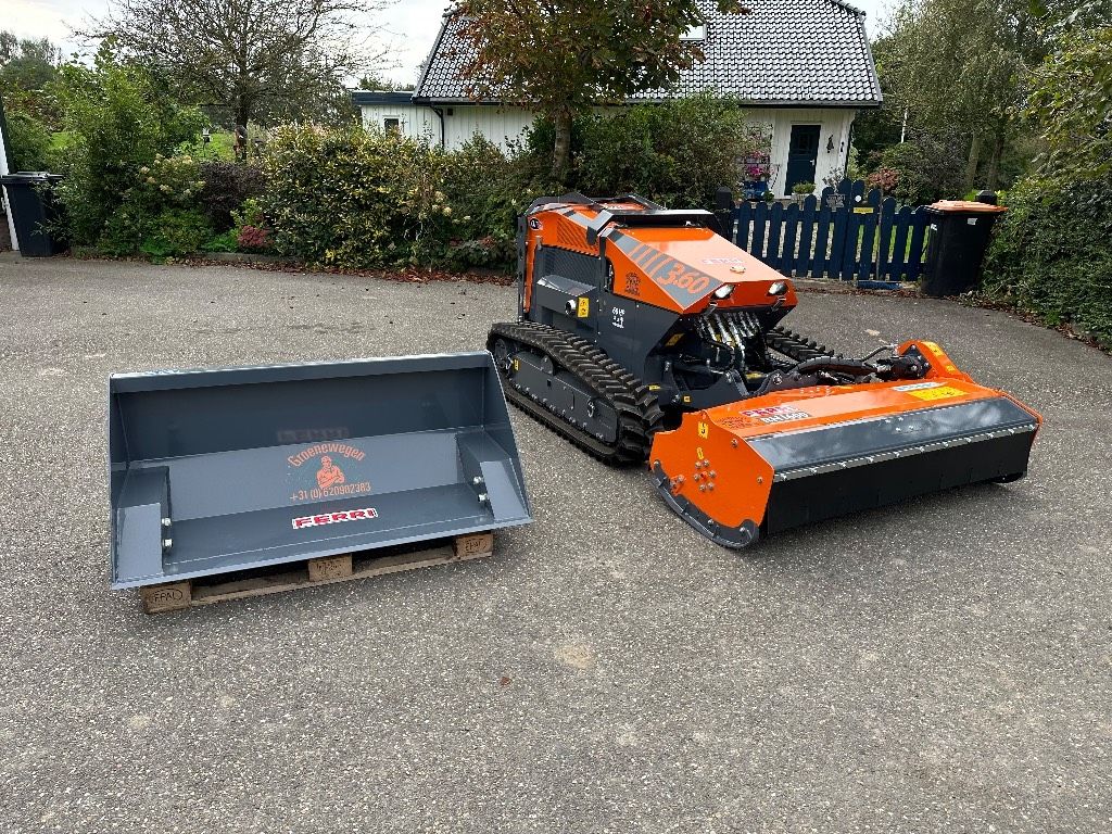 Ferri iCut 3.60 talud afstandbestuurbare klepelmaaier