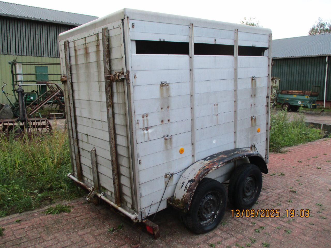 Veetrailer veewagen