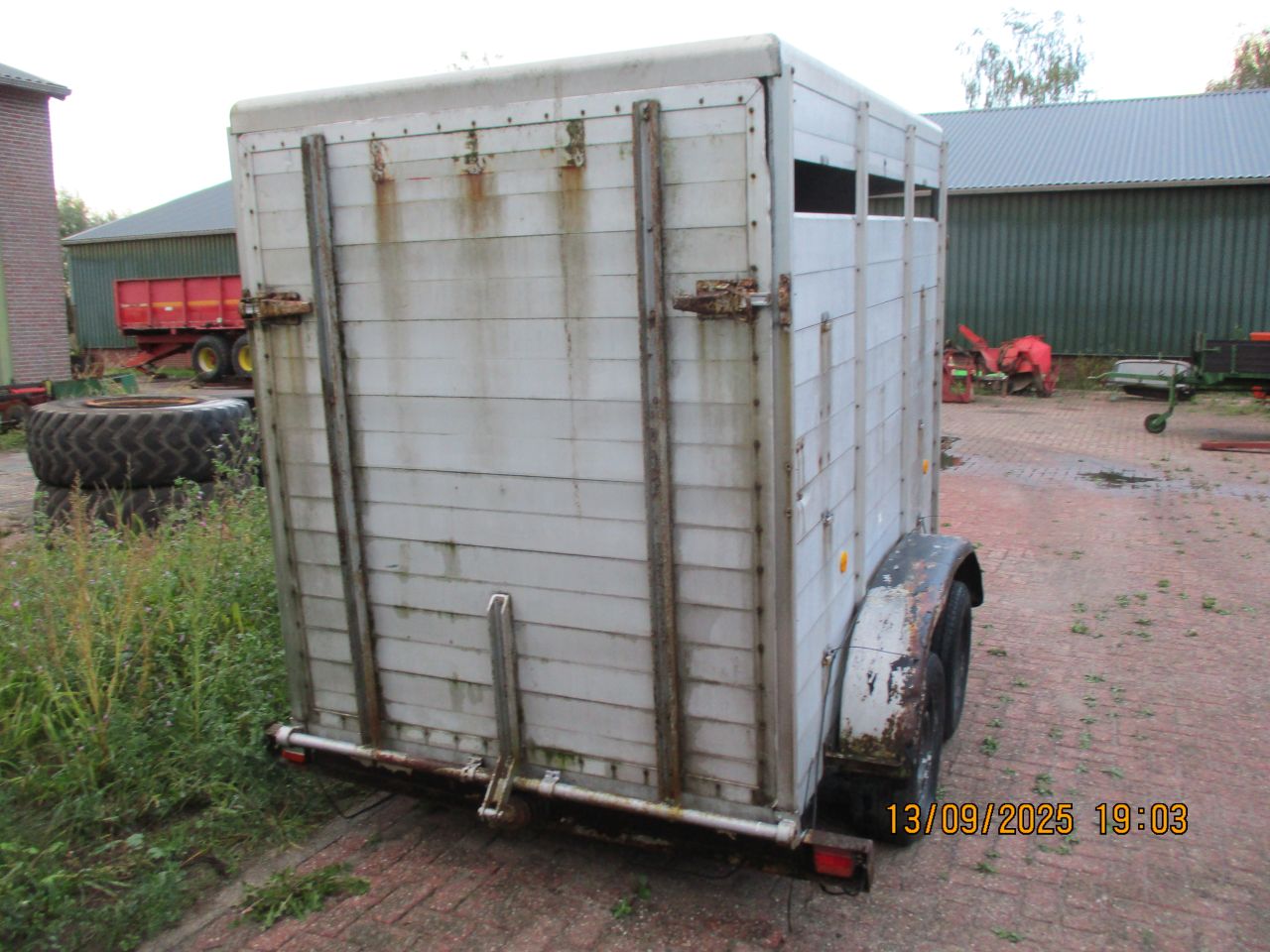 Veetrailer veewagen