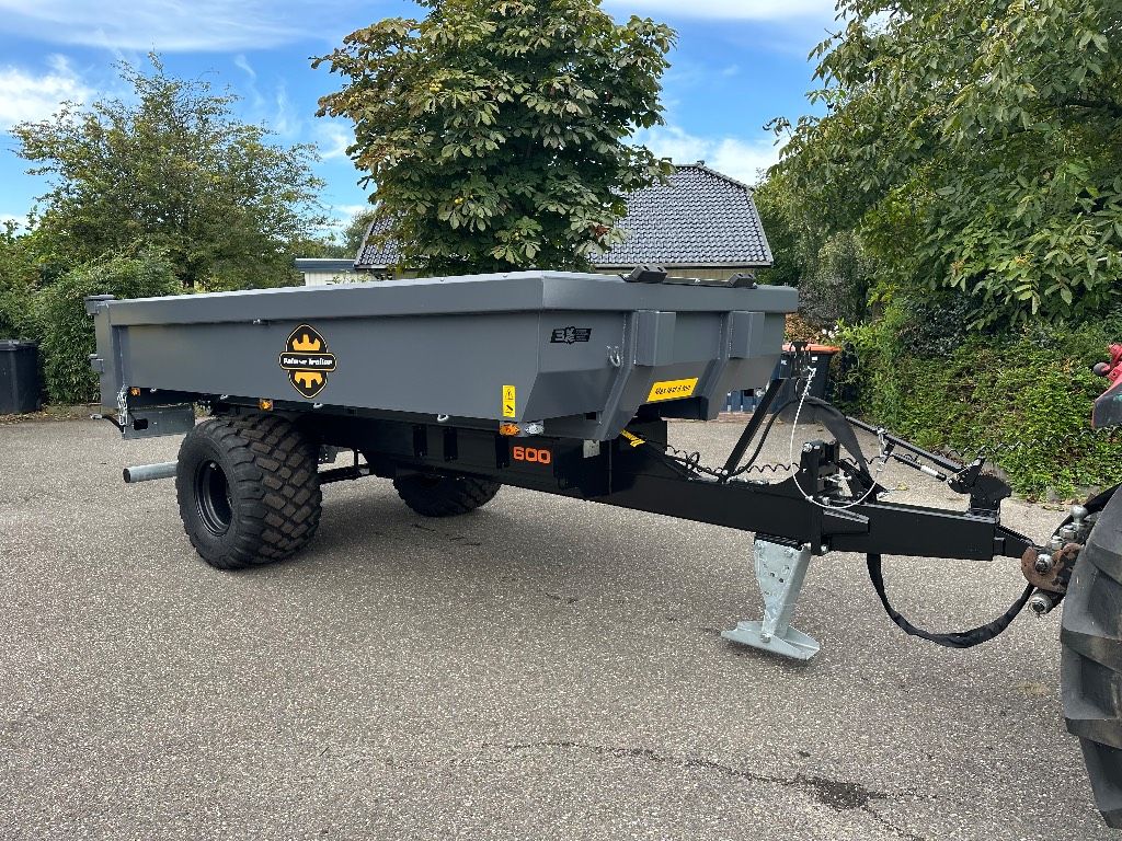 Palmse Trailer PT600E-1A bakkenwagen kipper dumper mobiele kraan